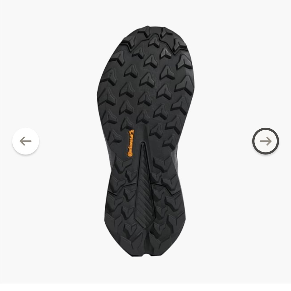 adidas Terrex Trail Mid Hiking Shoes in Black and Gray - Picture 6 of 14